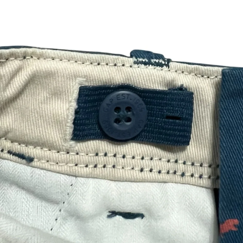 Baby GAP 5Y Blue & Pink Dinosaur Print Shorts